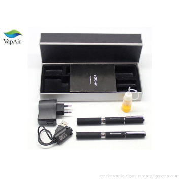 900mah Black Pen Ego W Electronic Cigarette Kit 800 - 850puffs